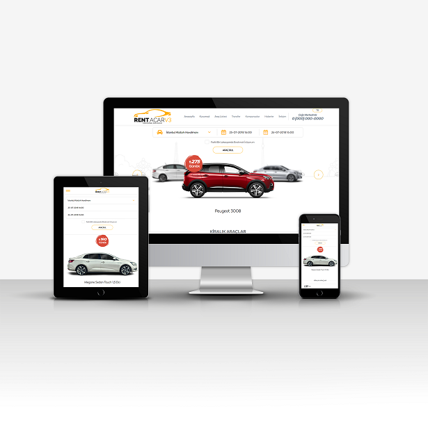 Rent A Car Web Sitesi V3