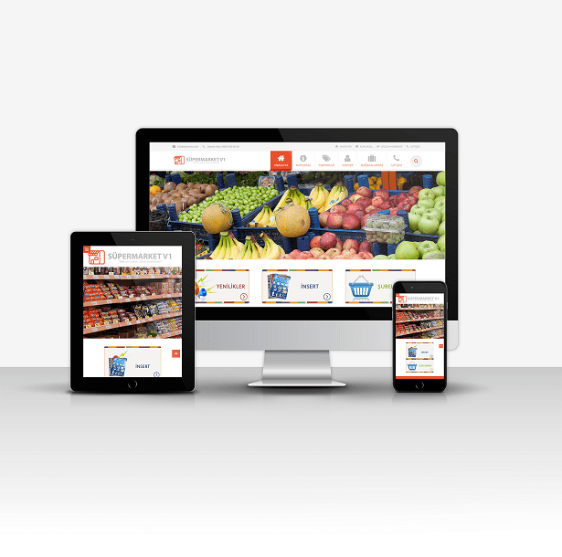 Süpermarket Websitesi V1
